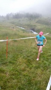 Kurz vor Zieleinlauf