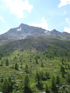 Eindrückliche Bergwelt...